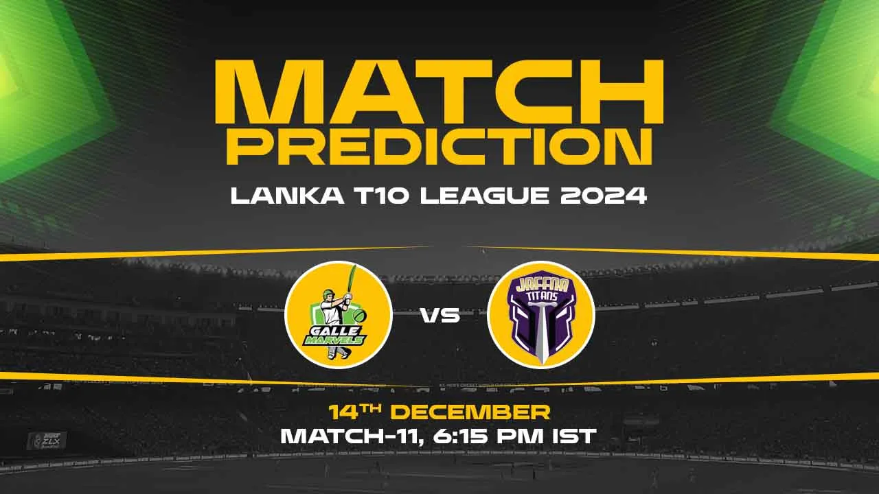 Lanka Super League T10: 11th Match, GM vs JT, Match Prediction - Who Will Win Today?
