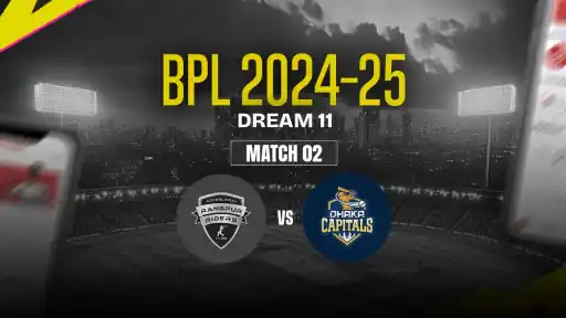 RAN vs DC Dream11 Prediction, Rangpur Riders vs Dhaka Capitals, 02nd Match