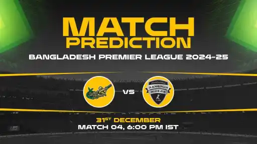 Bangladesh Premier League: 4th Match, RR vs SS, Match Prediction - Who Will Win Today?