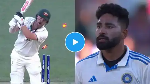 Watch: Heated moment between Mohammed Siraj and Travis Head