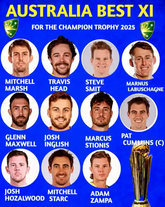 Australia strong playing 11