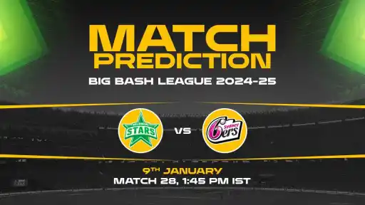 Big Bash League: 28th Match, MS vs SS, Match Prediction - Who Will Win Today?