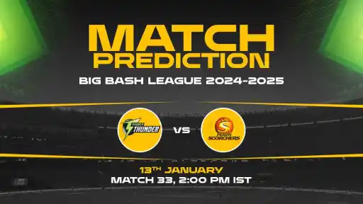 Big Bash League: 33rd Match, ST vs PS, Match Prediction - Who Will Win Today?