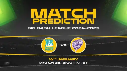 Big Bash League: 36th Match, BH vs HH Match Prediction - Who Will Win Today?