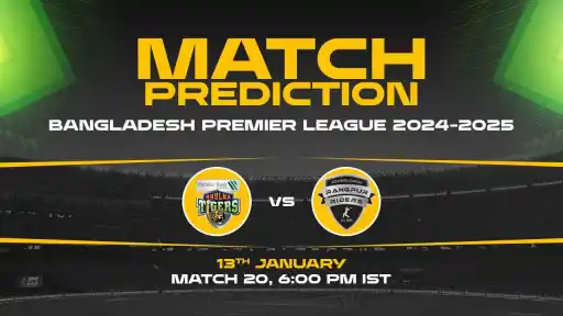 Bangladesh Premier League: 20th Match, KT vs RR, Match Prediction - Who Will Win Today?