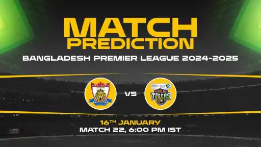 Bangladesh Premier League: 22nd Match, CK vs KT, Match Prediction - Who Will Win Today?