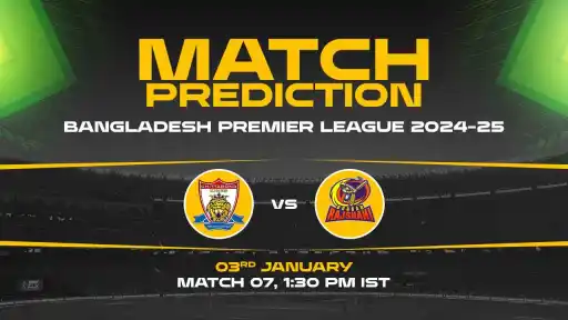 Bangladesh Premier League: 7th Match, CK vs DR, Match Prediction - Who Will Win Today?