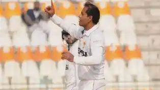 Crafty left-arm spinner claims the first hattrick for Pakistan in Test cricket