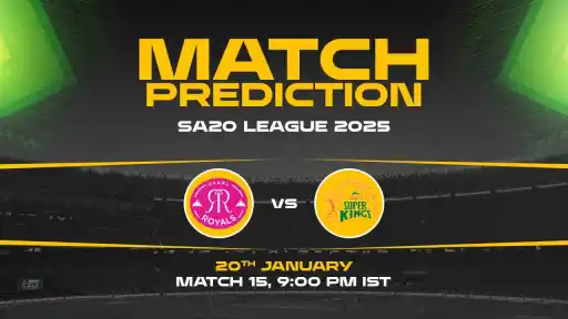 SA20: 15th Match, PR vs JSK, Match Prediction - Who Will Win Today?