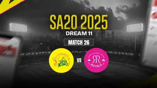 JSK vs PR Dream11 Prediction, Joburg Super Kings vs Paarl Royals, 26th Match