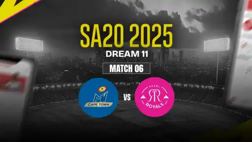 MICT vs PR Dream11 Prediction, MI Cape Town vs Paarl Royals, 06th Match
