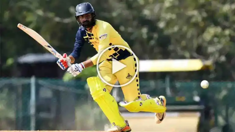 Watch: N Jagadeesan blasts a 29-run over against Rajasthan