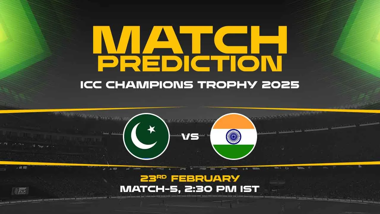 PAK vs IND Today Match Prediction – Who Will Win? 