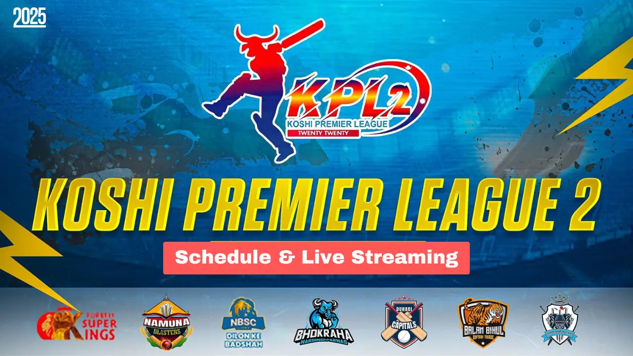 Koshi Premier League- Squads, Schedule and Live Streaming details