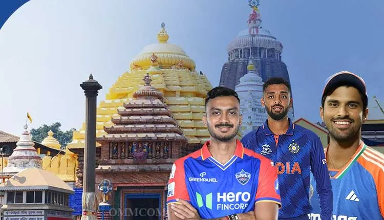 Indian Cricketers Seek Blessings at Puri Jagannath Temple Before Crucial ODI