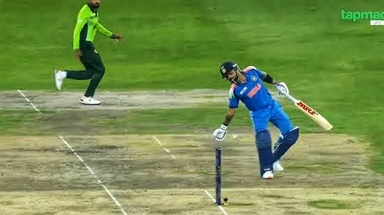 Virat has been missed by giving out