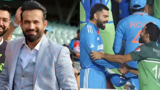 Irfan Pathan showcased his versatility by playing in the ILT20 one day and commentating on the India vs Pakistan match the next.