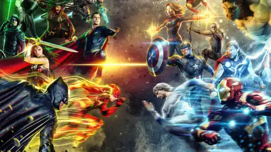Discover an exciting thought experiment where Marvel and DC superheroes compete in the ultimate cricket showdown for the Champions Trophy.