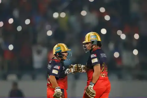 Richa Ghosh creates history by smashing the fastest fifty for RCB just 23 balls against Gujarat Giants.