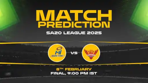 SA20: Finals, MICT vs SEC, Match Prediction - Who Will Win Today?