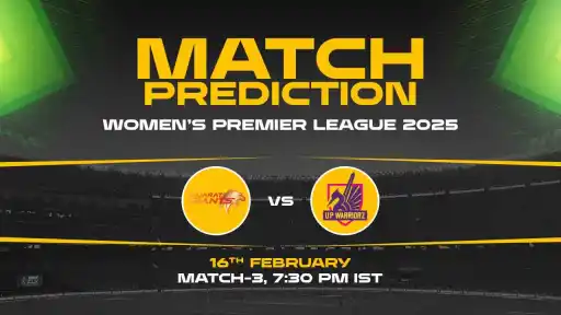 WPL: 3rd Match, GGW vs UPW, Match Prediction - Who Will Win Today?