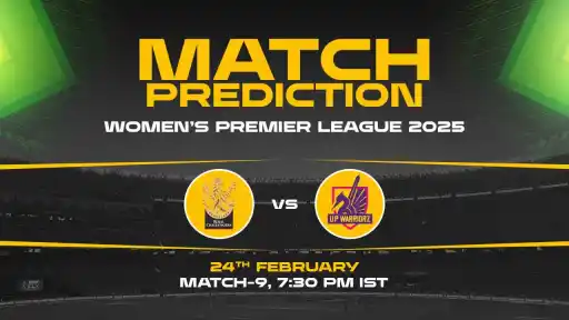 WPL 2025, 9th Match, RCB vs UPW, Match Prediction