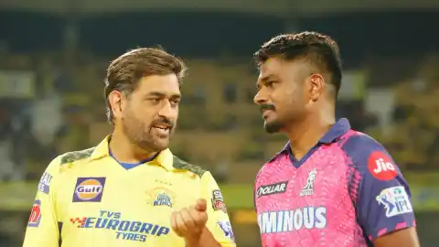 MS Dhoni And Sanju Samson