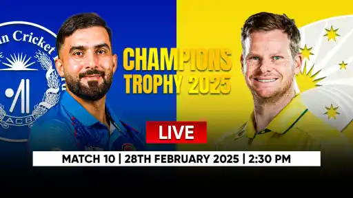 Afghanistan vs Australia, 10th Match, Group B - Live Cricket Score & Commentary