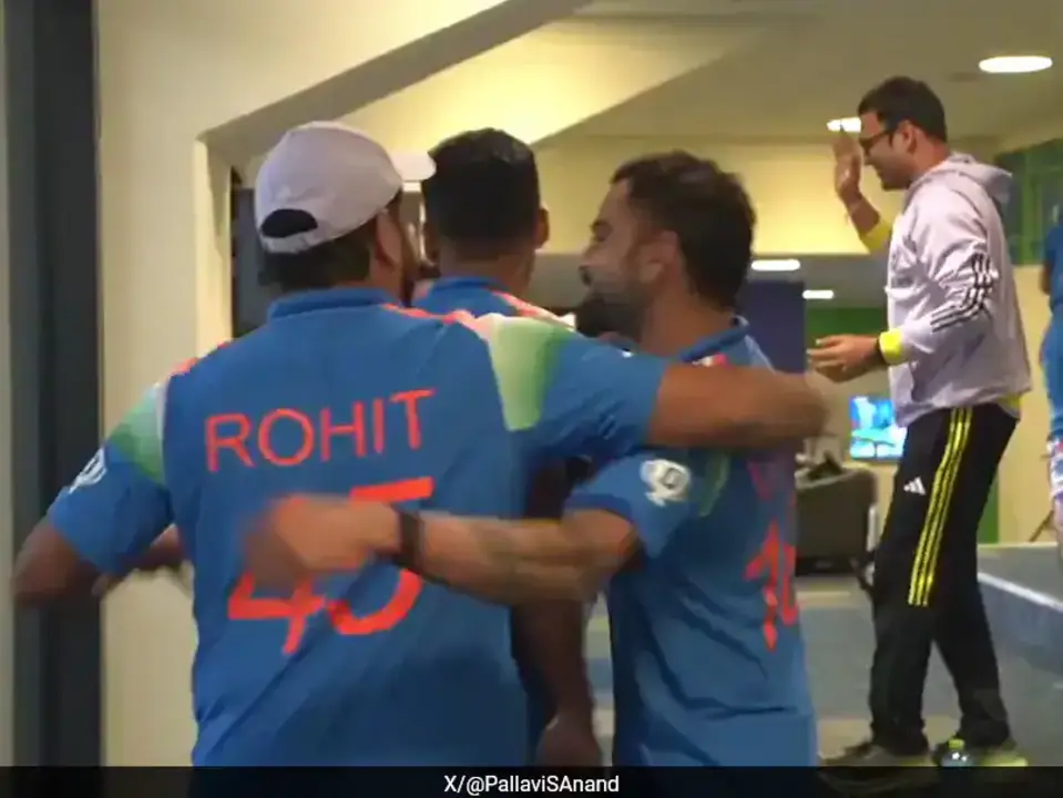 Watch: Team India's dressing room scene after win against australia in Champions Trophy 2025 semifinal