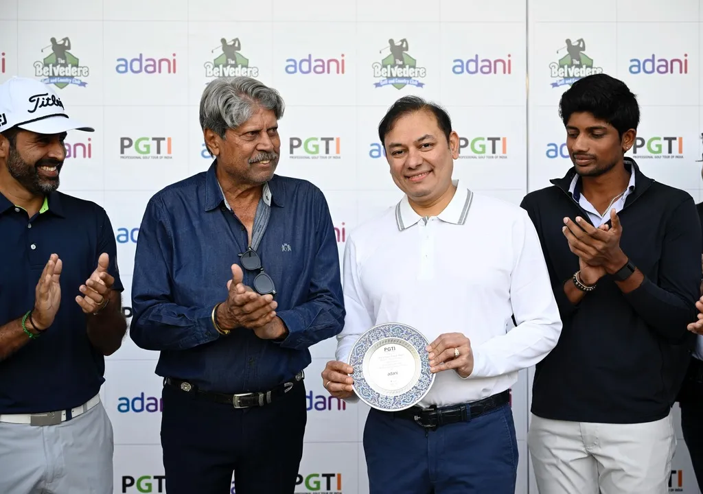 Kapil Dev Thanks Adani Group for Supporting Invitational Golf Tournament