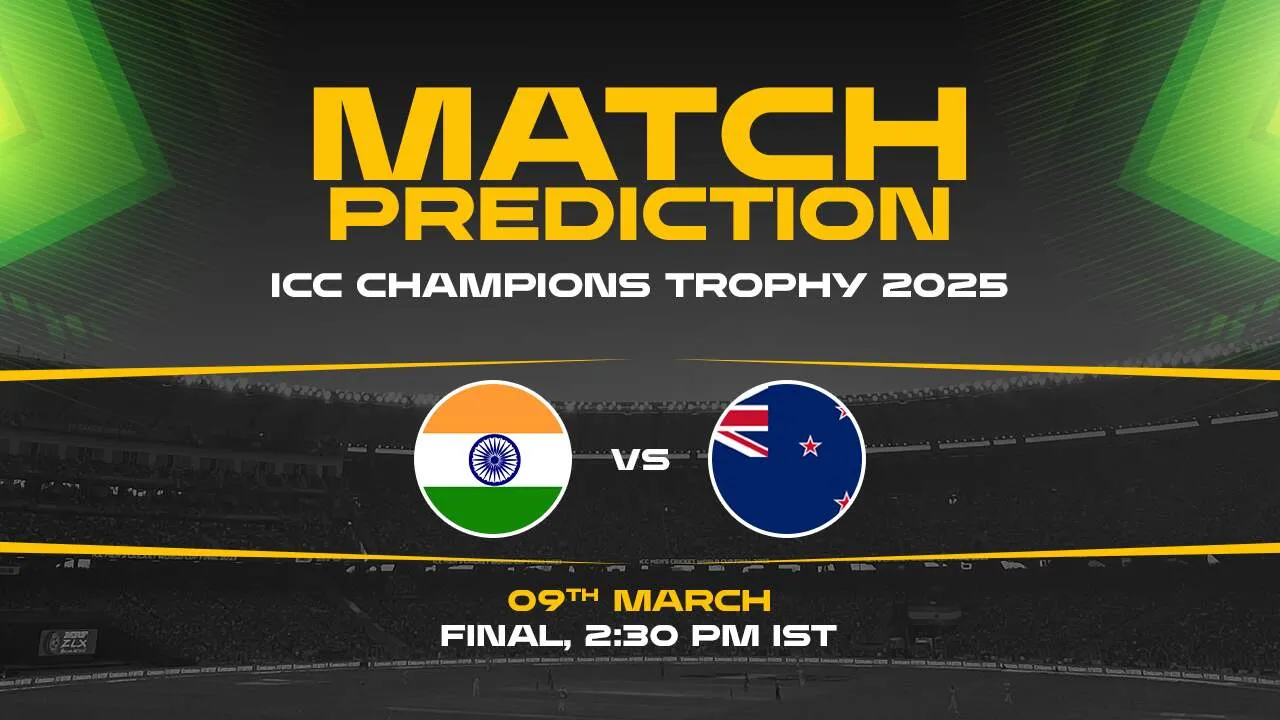 IND vs NZ Today Match Prediction – Who Will Win? 