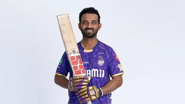 Rahane as Kolkata captain