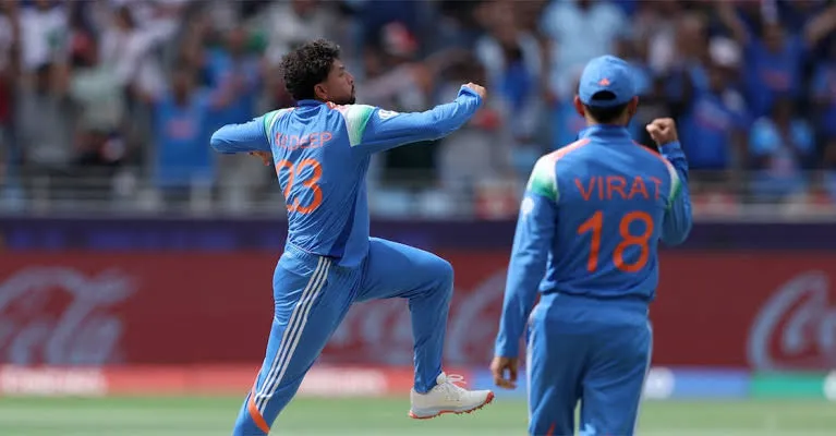 Kuldeep breaks his jinks