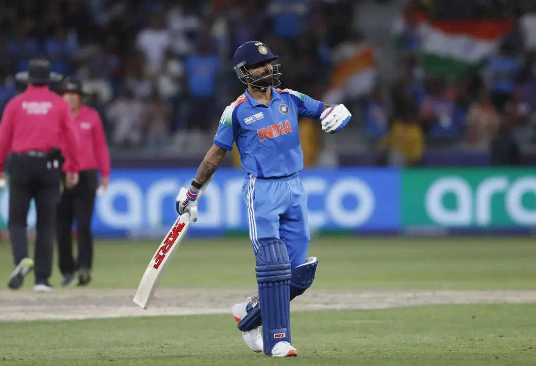 Virat Kohli Makes History as the First Player to Reach 1,000 Runs in ICC Knockout Matches