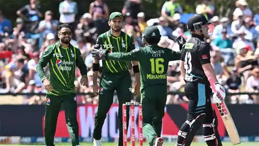 5th T20I between New Zealand and Pakistan at Wellington’s Sky Stadium on 26th March 2025. With New Zealand leading 3-1, Pakistan aims to finish strong in the series finale. Match preview, playing X