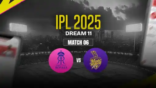 RR vs KKR Dream11 Prediction, Rajasthan Royals vs Kolkata Knight Riders