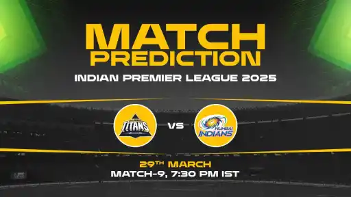 IPL 2025: GT vs MI Prediction– Match 09