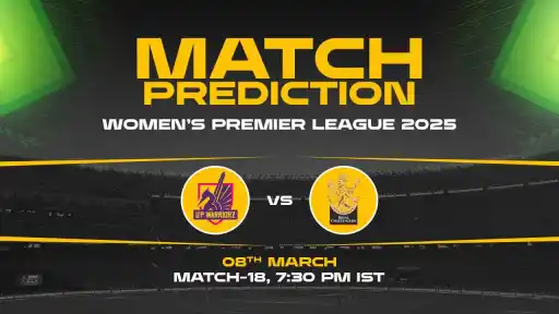 WPL 2025, 18th Match, UPW vs RCBW 