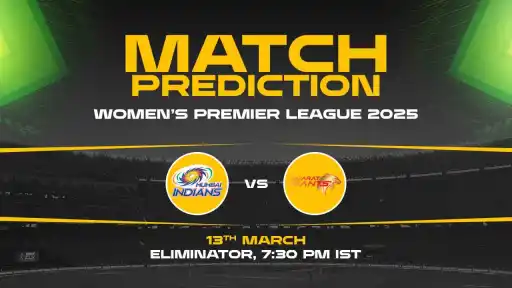 WPL 2025, 21st Match, Eliminator, MIW vs GGW Match Prediction