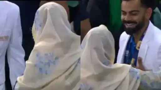 Watch: Virat Kohli touches Mohammad Shami's mother's feet