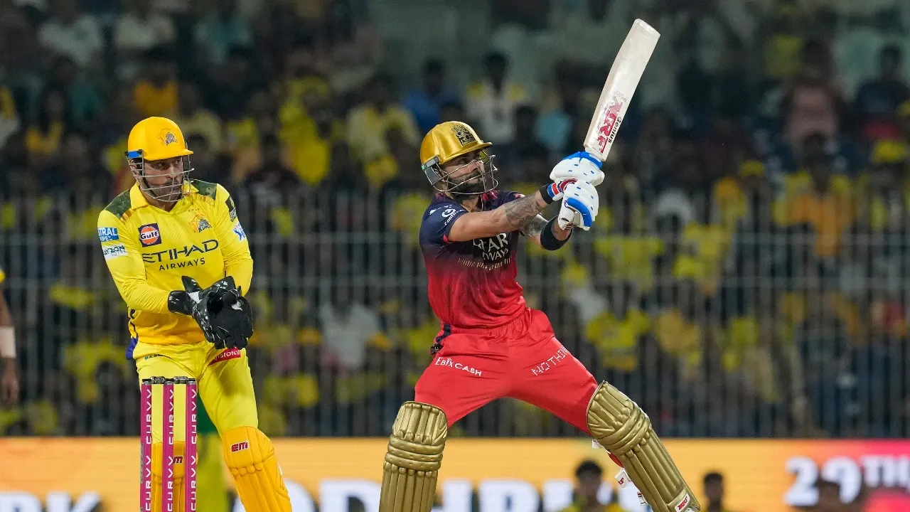 Twitter can’t get enough of Virat Kohli’s performance against CSK at Chepauk in IPL 2025.