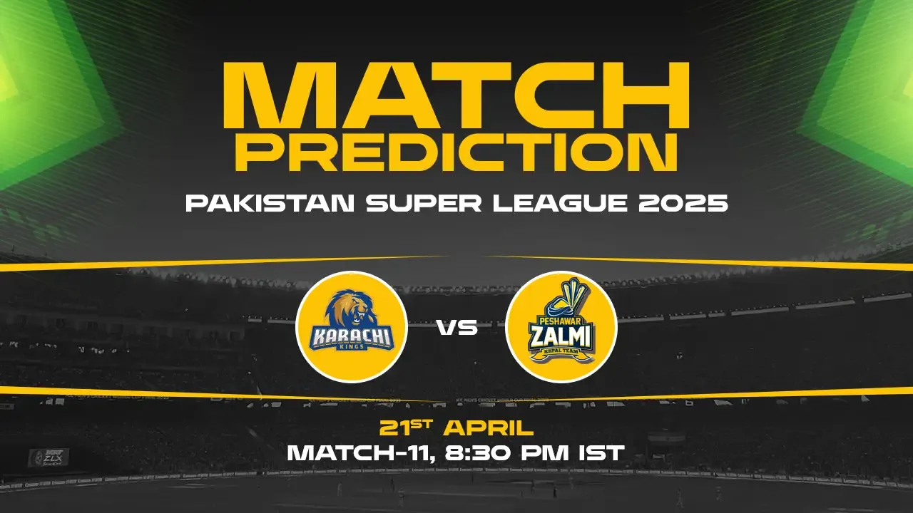 PSL 2025: KAR vs PES Prediction– Match 11