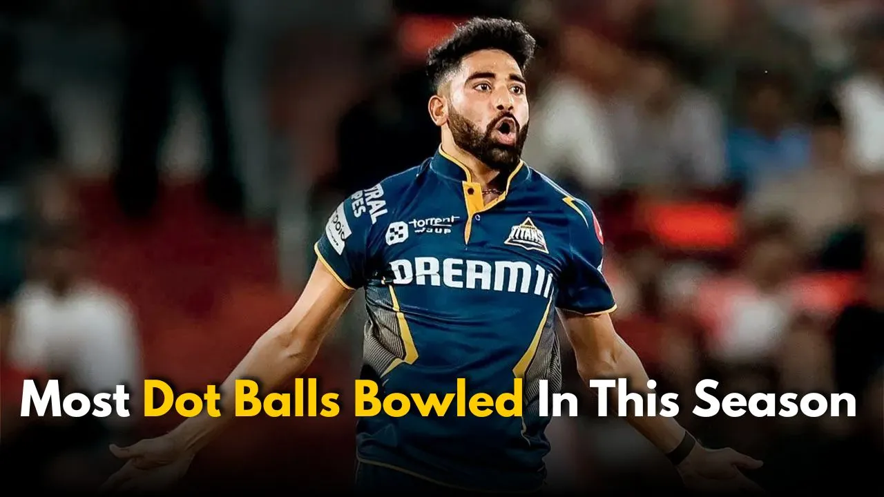 Bowler with most number of dot balls in IPL 2025