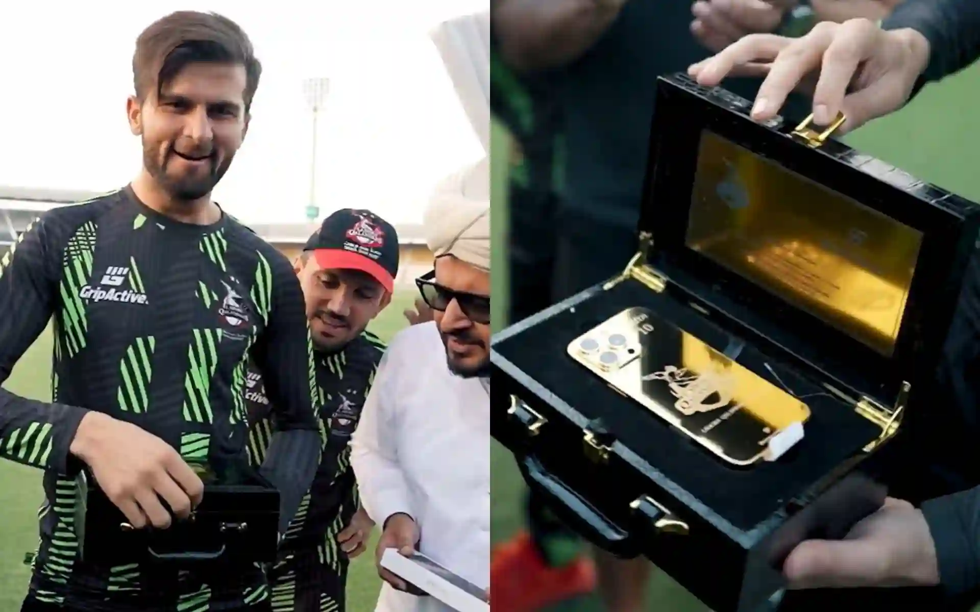 Shaheen Shah Afridi gets 24k IPhone 16