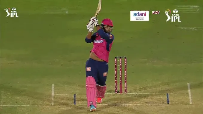 Vaibhav Suryavanshi smashes first-ball six in IPL 2025