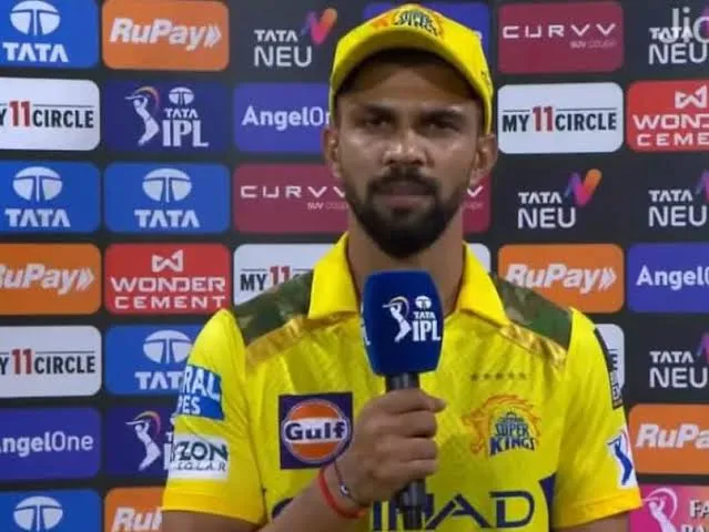 Ruturaj Gaikwad on fielding