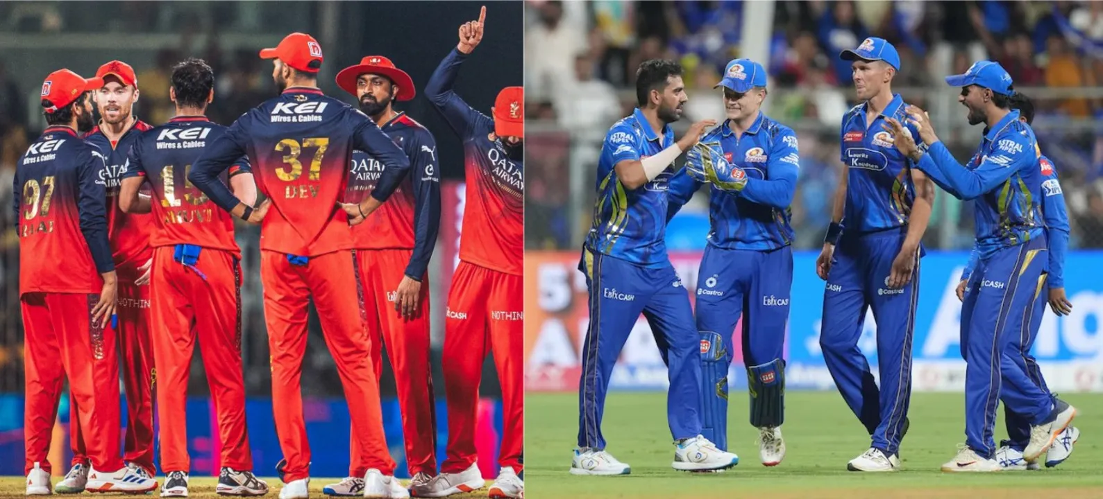  MI vs RCB  Impact Players