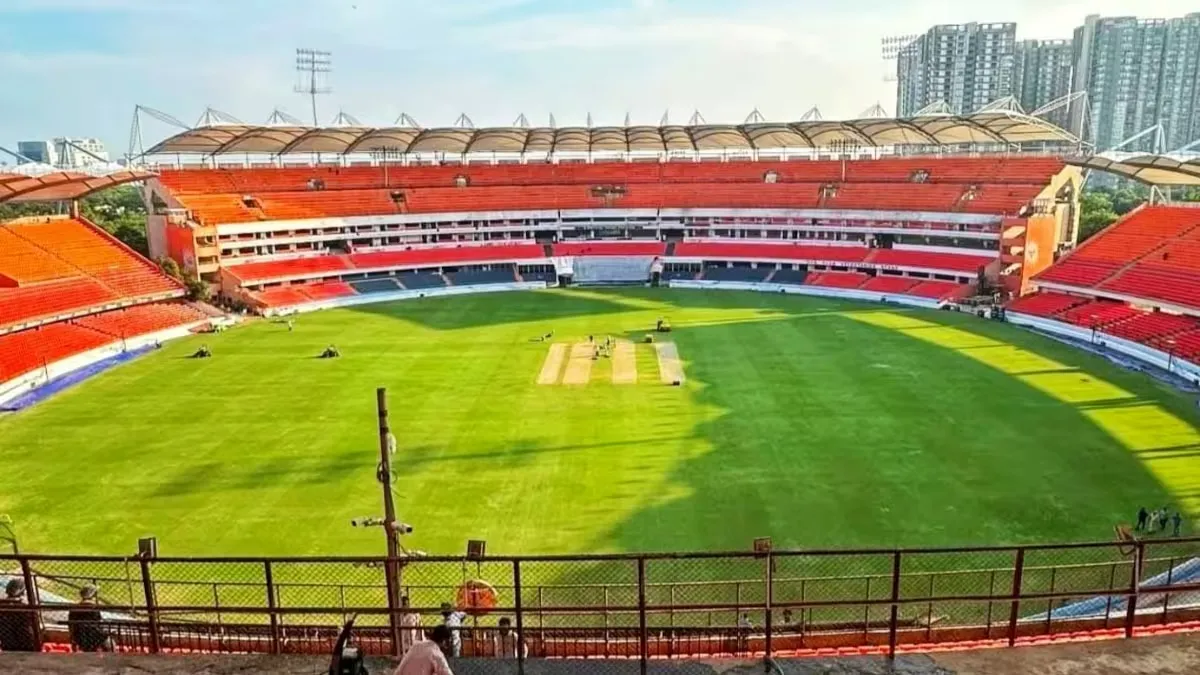  Rajiv Gandhi International Cricket stadium