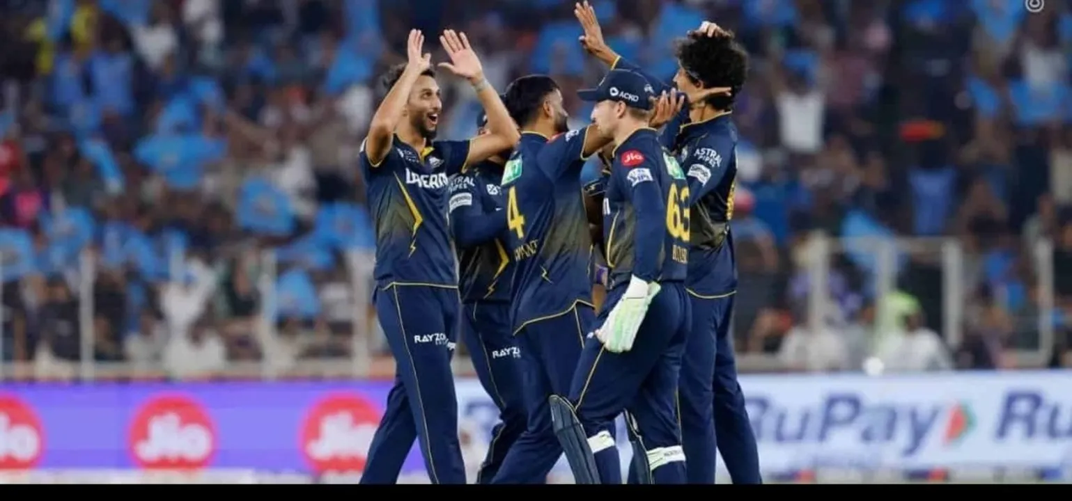 Gujarat Titans defeat Rajasthan Royals by 58 runs