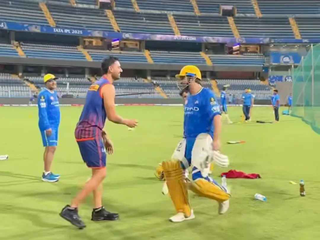 Deepak Chahar and MS Dhoni funny moment